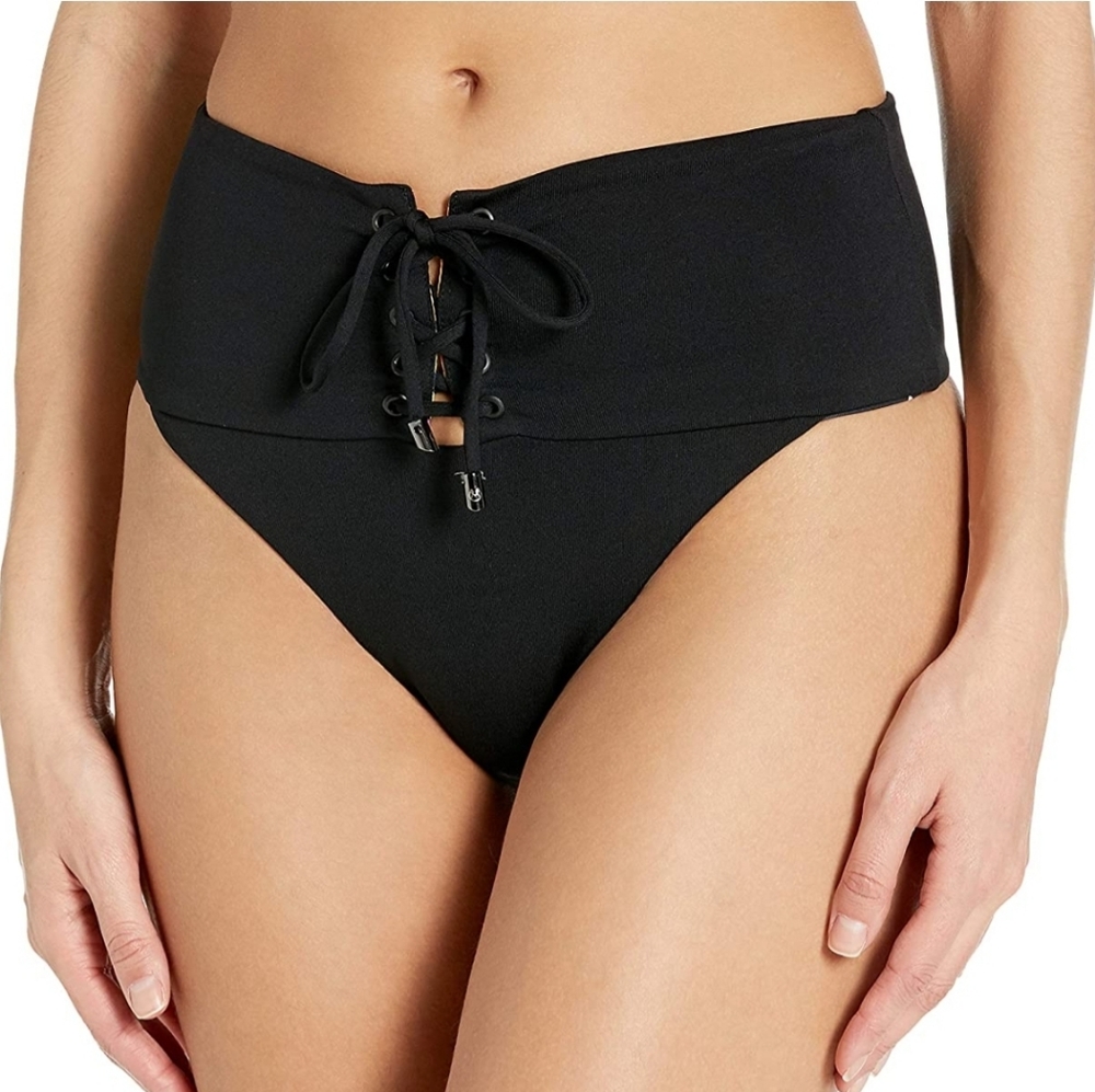 Maaji black high waisted reversible bottoms